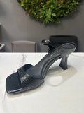 ZAZA Serena Woven Heel Sandals – Women's Elegant Block Heels