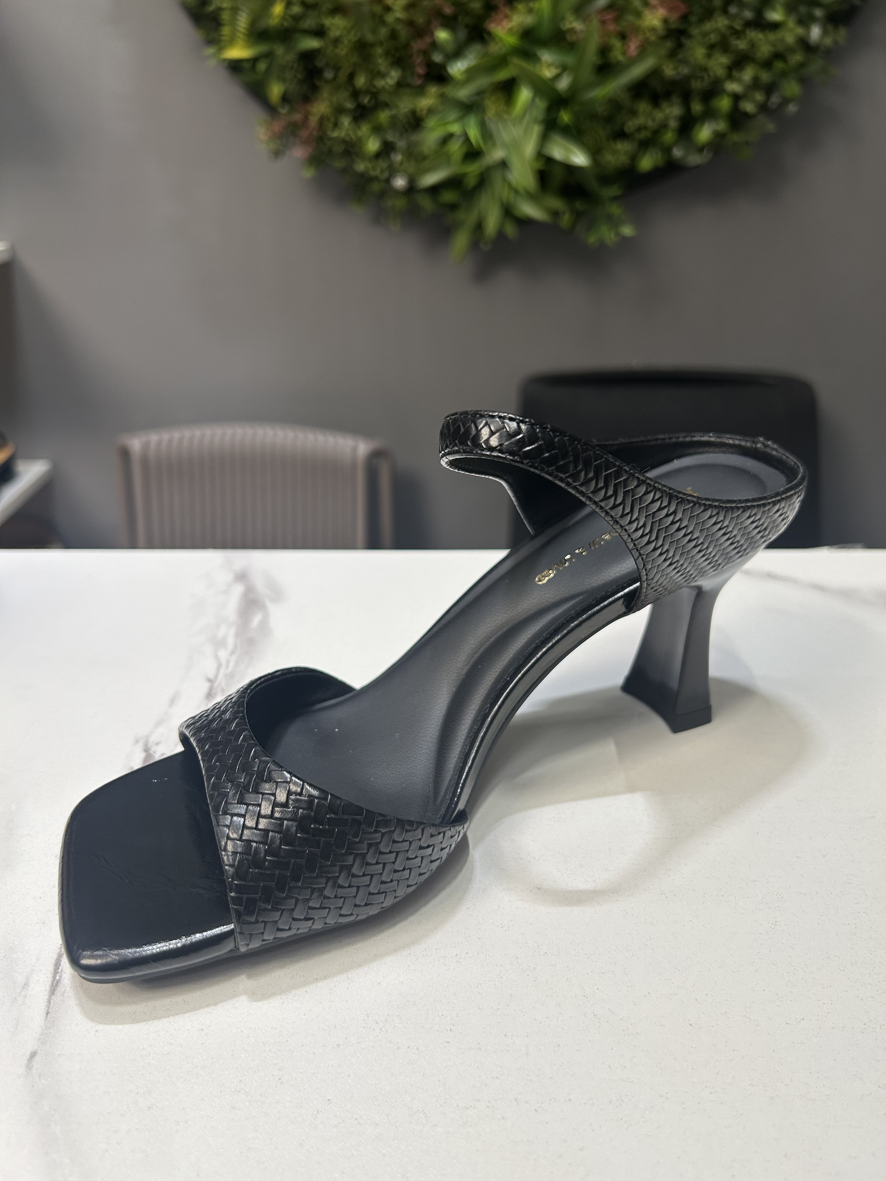 ZAZA Serena Woven Heel Sandals – Women's Elegant Block Heels