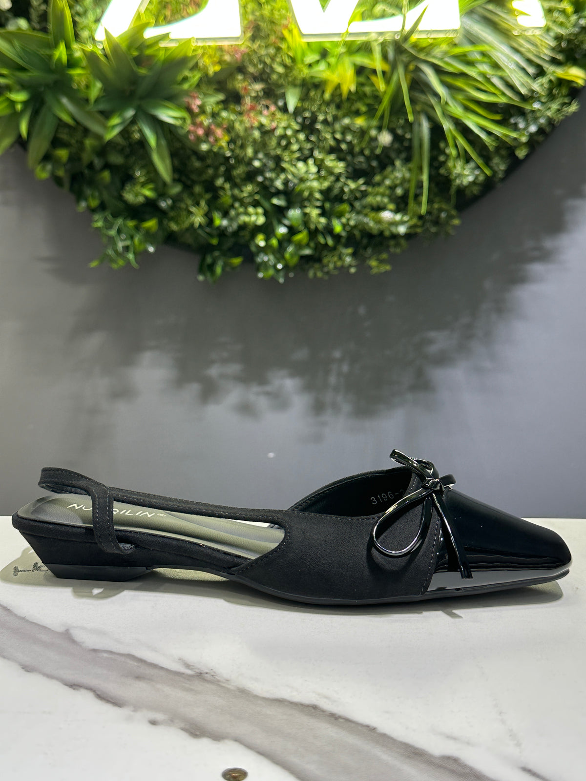 ZAZA Sia – Bow Slingback Ballet Flats