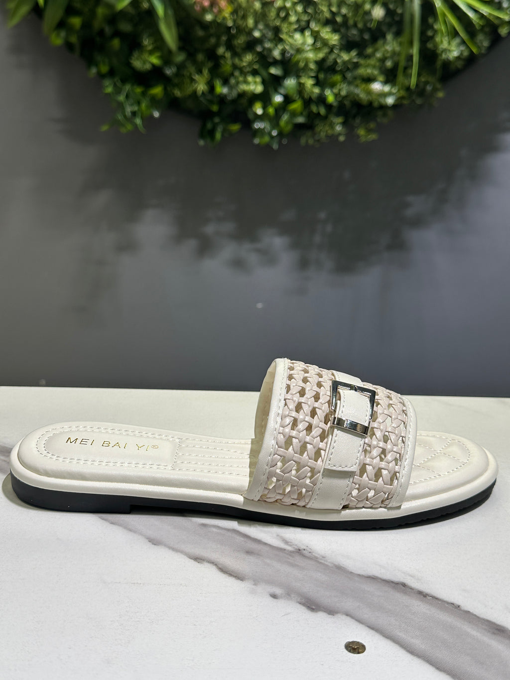 ZAZA Clara Woven Flat Sandals