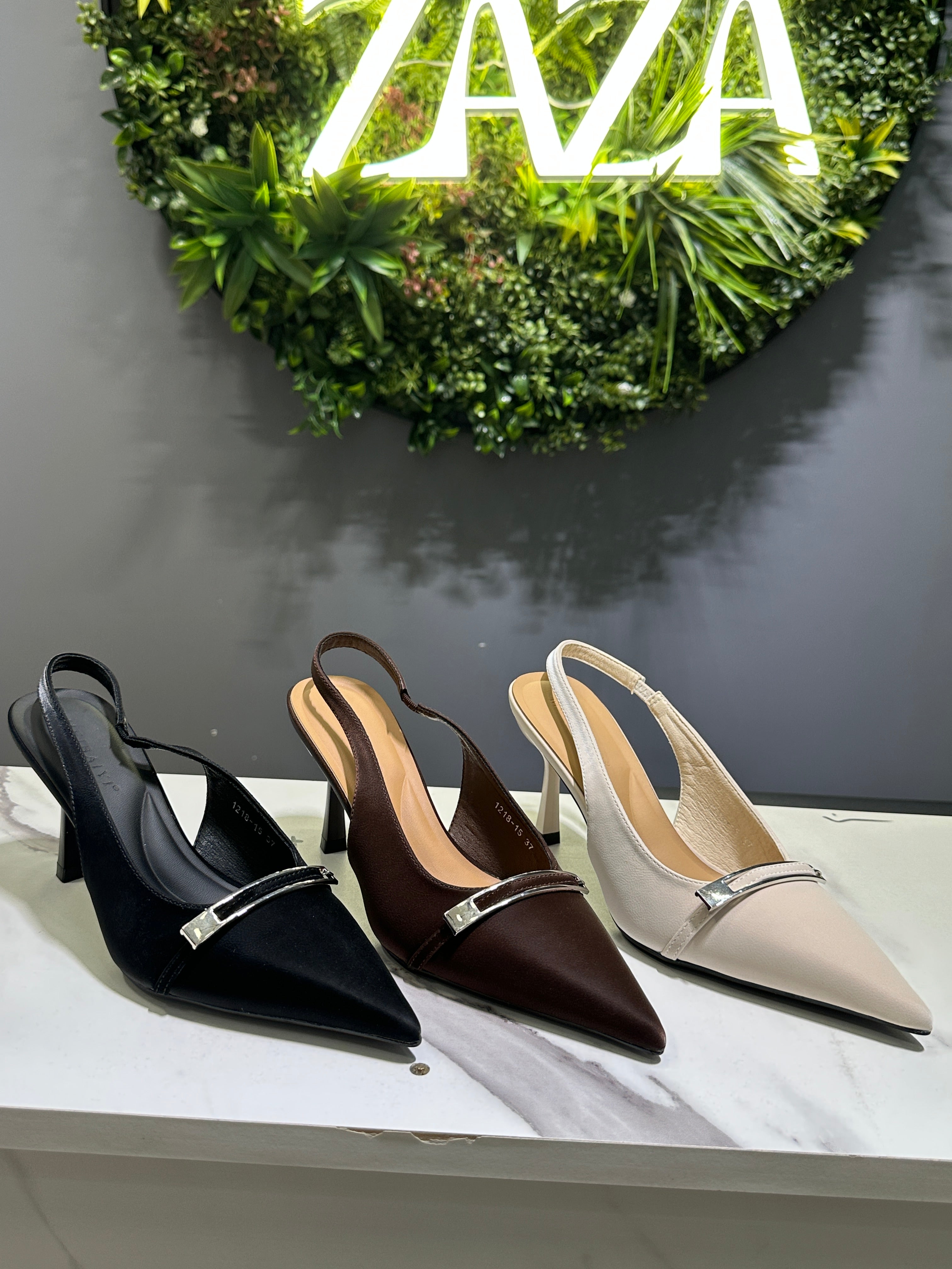 ZAZA Emilia Slingback Heels