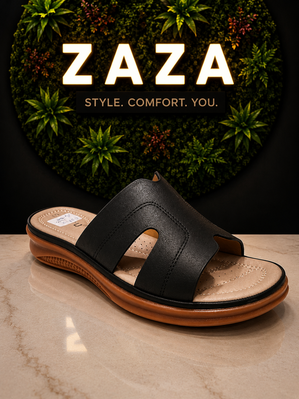 ZAZA Elena Comfort Slide Sandal