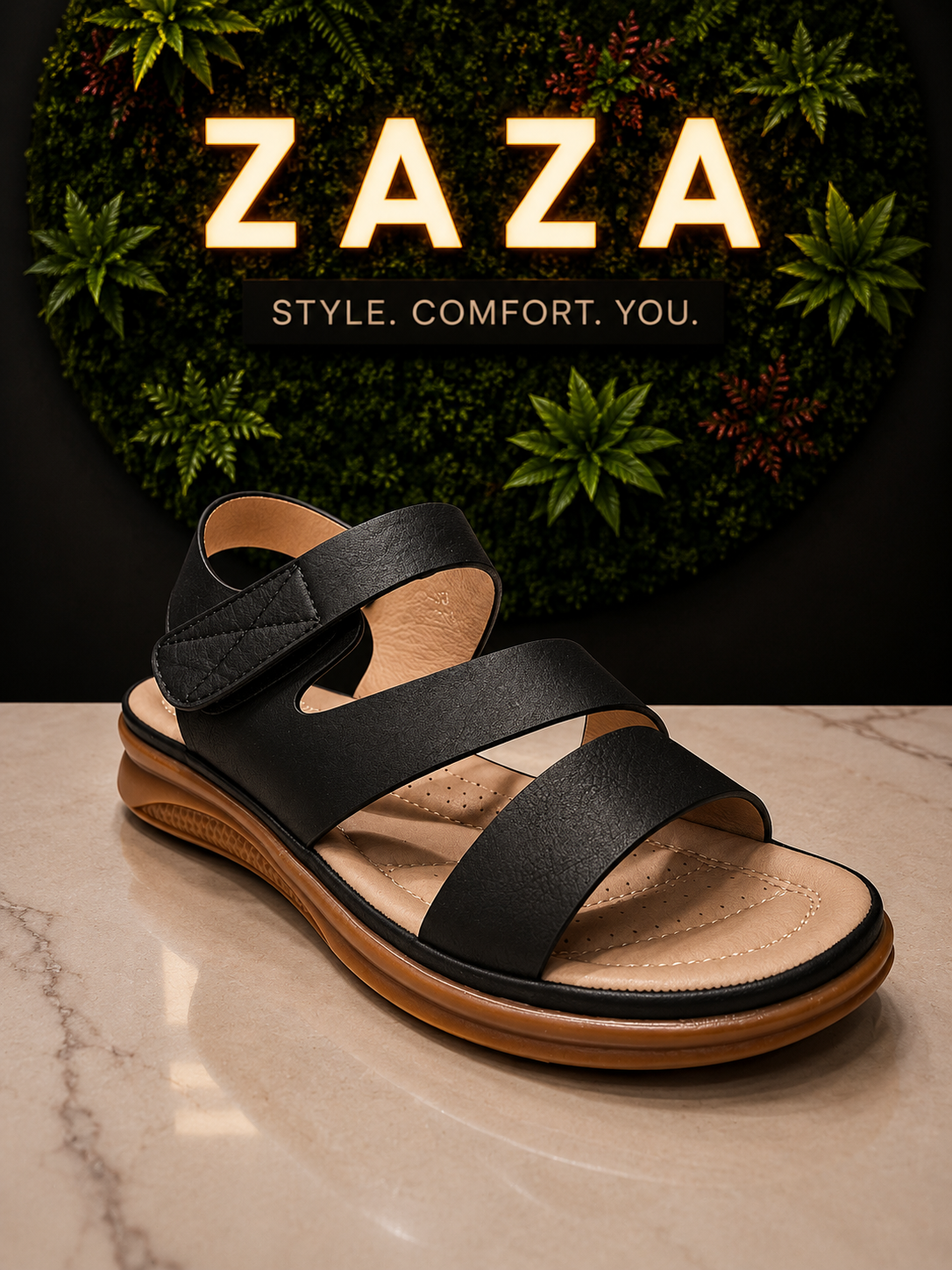 ZAZA Clara Comfort Strap Sandal